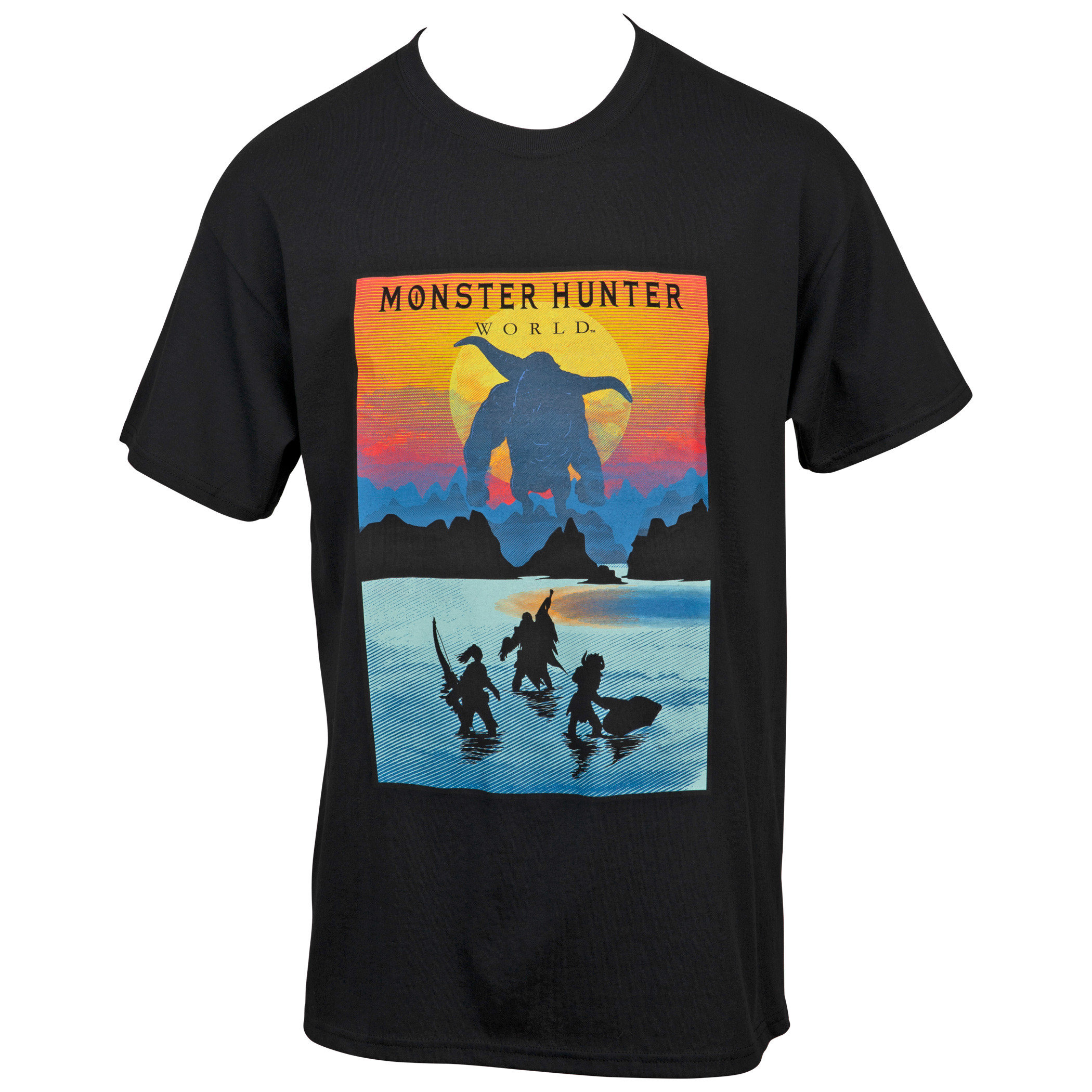 Monster Hunter Fight Scene T-shirt